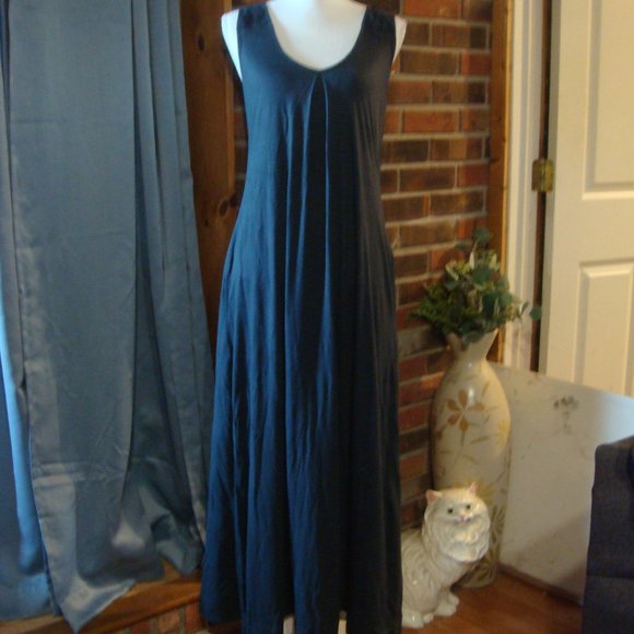 Anthropologie HOLDING HORSES Woven Open Back Maxi Dress M - Picture 1 of 8